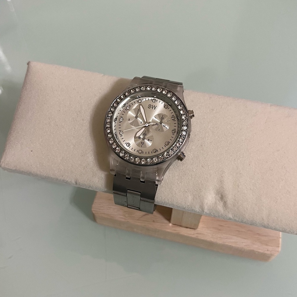 Stainless steel watch